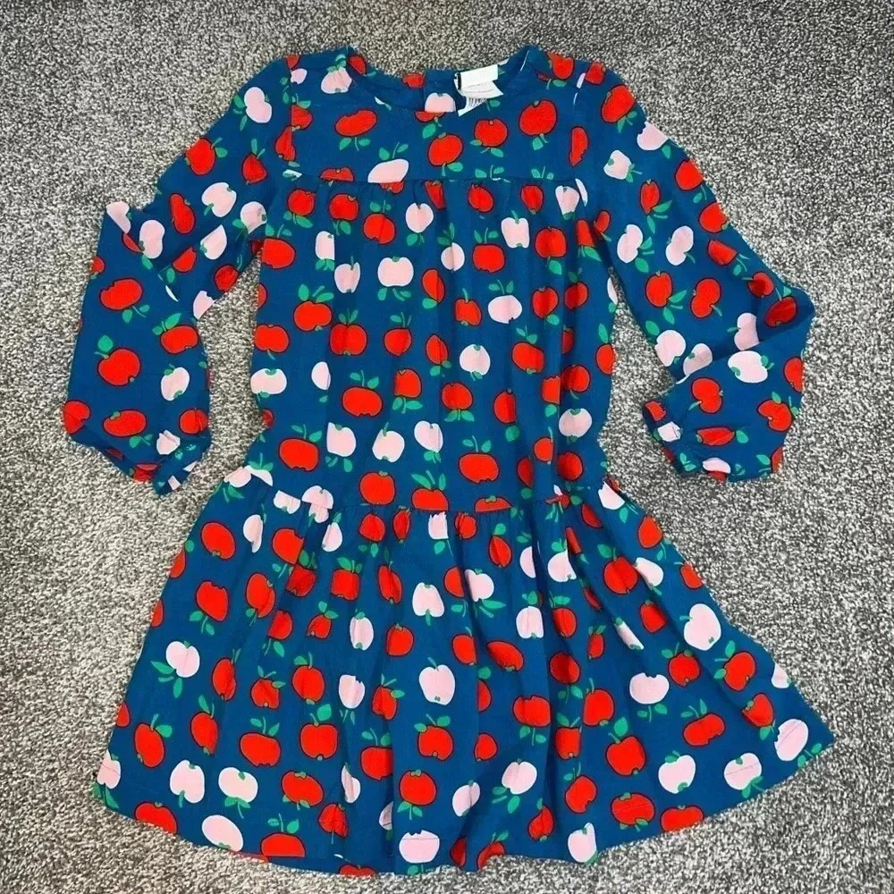 HANNA ANDERSSON APPLE DRESS 6-7 years